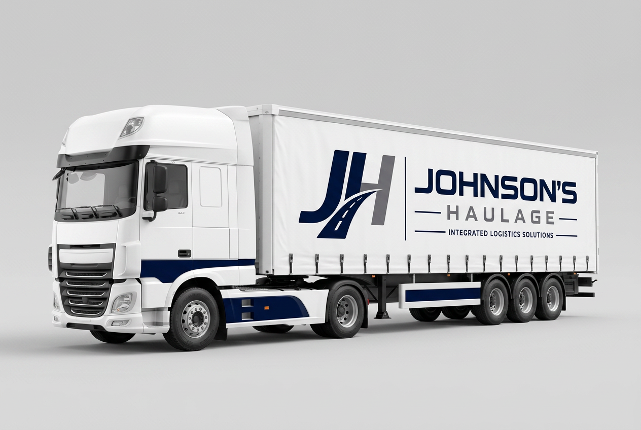 Articulated lorry — representative vehicle type arranged by Johnson's Haulage
