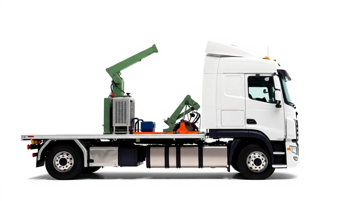 Artic Hiab (65 tm) vehicle type arranged by Johnson's Haulage