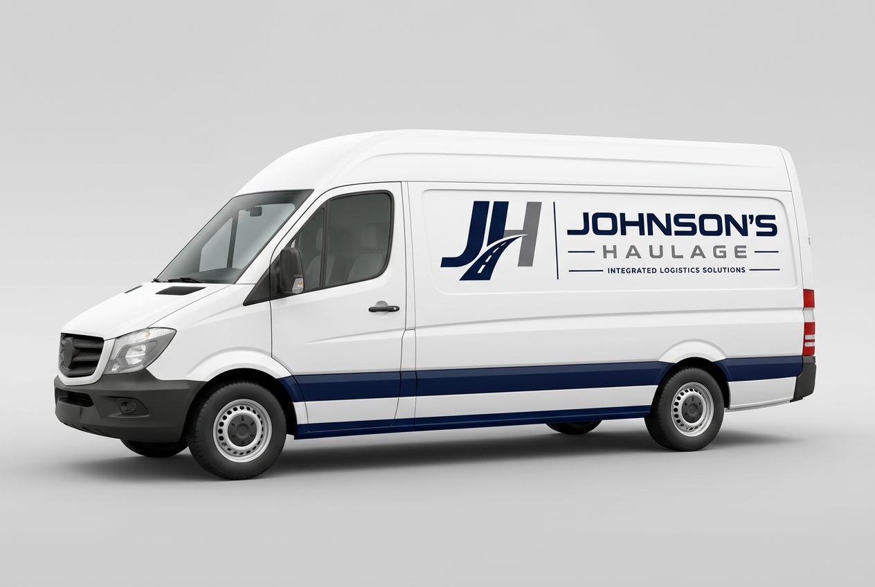 Long wheel base van — representative vehicle type arranged by Johnson's Haulage