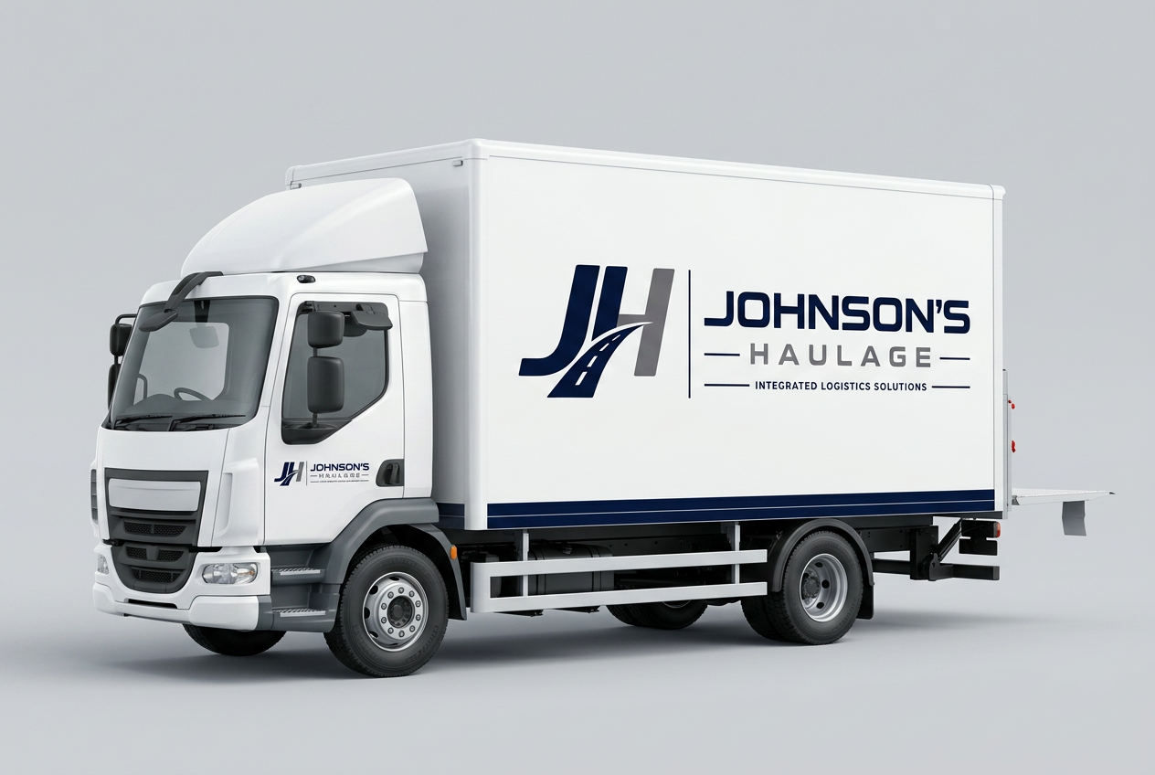7.5 tonne rigid — representative vehicle type arranged by Johnson's Haulage