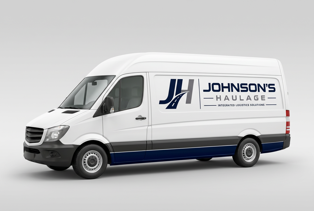 4 metre Sprinter van — representative vehicle type arranged by Johnson's Haulage