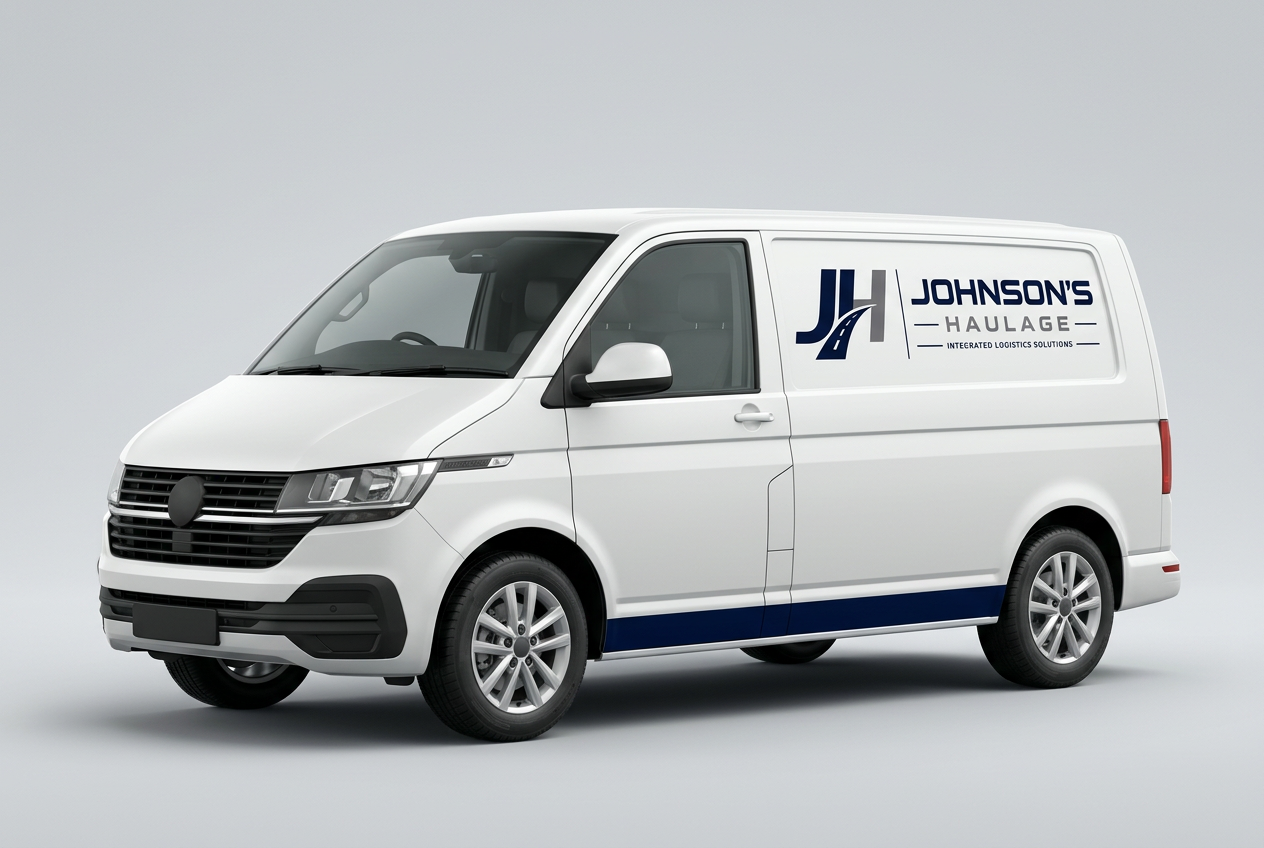 Short Wheel Base Van with Johnson's Haulage livery